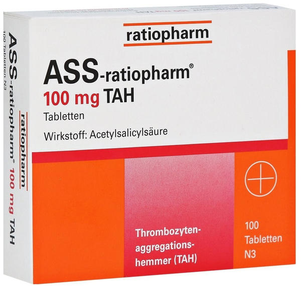 ASS 100 TAH Tabletten (100 Stk.)