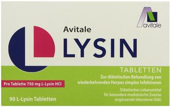Avitale L-LYSIN 750 mg Tabletten 90 St.