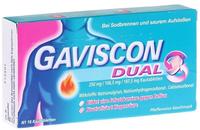 PZN-DE 04363716, Reckitt Benckiser Gaviscon Dual Kautabletten bei Sodbrennen,...