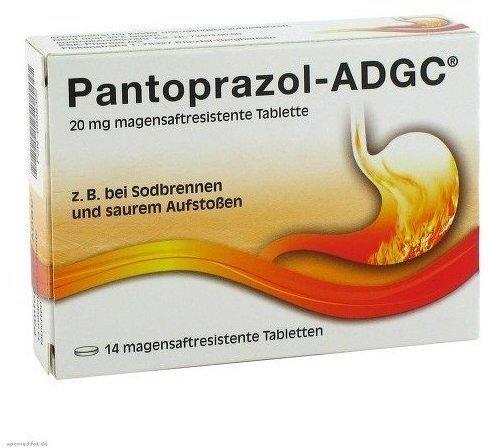 Pantoprazol Adgc 20 mg Tabletten magensaftr. (14 Stk.)