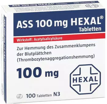 ASS 100 Tabletten (100 Stk.)