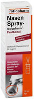 PZN-DE 01970611, NasenSpray-ratiopharm Panthenol 20 ml, Grundpreis: &euro;...