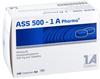 PZN-DE 08612435, ASS 500 - 1 A Pharma Tabletten, 100 St, Grundpreis: &euro; 0,03 /