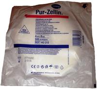 Hartmann Pur-Zellin Tupfer 500 St&uuml;ck 4 cm x 5 cm unsteril 1 St