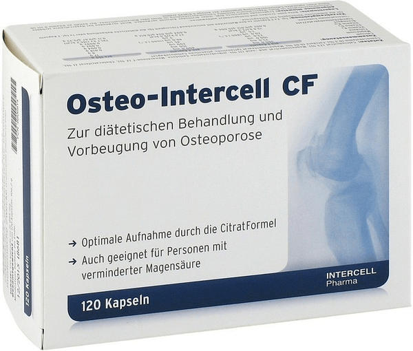 Intercell Pharma Osteo-Intercell CF CitratFormel Kapseln (120 Stk.)