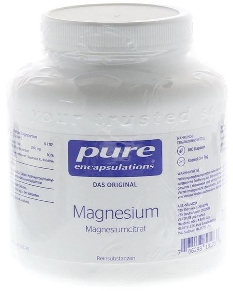 Pure Encapsulations Magnesium Magnesiumcitr.kps. 180 Stk.