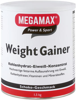 Megamax Weight Gainer Schoko 1500g