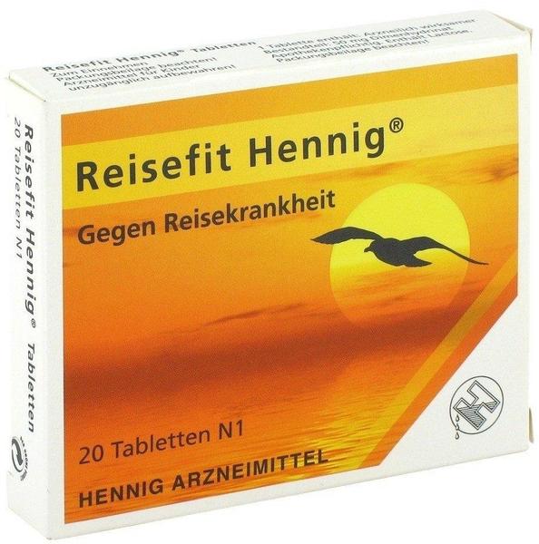 Hennig Arzneimittel Reisefit Tabletten (20 Stk.)