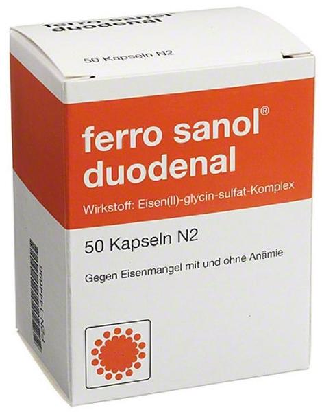 Ferro Sanol duodenal Kapseln (50 Stk.)