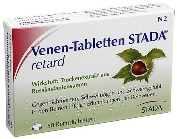 STADAvita GmbH VENEN TABLETTEN STADA retard 50 St Test ❤️ Jetzt ab 8,01 €  (April 2022) Testbericht.de