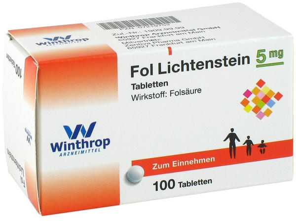 Fol Lichtenstein Tabl. (100 Stk.)