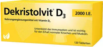 H&uuml;bner Dekristolvit D3 2.000 I.E. Tabletten (120 Stk.)