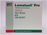 Lomatuell Pro 10x10 cm steril 8 St