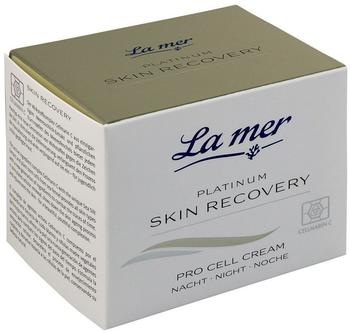 La mer Cosmetics Platinum Skin Recovery Pro Cell Cream Nacht (50ml)