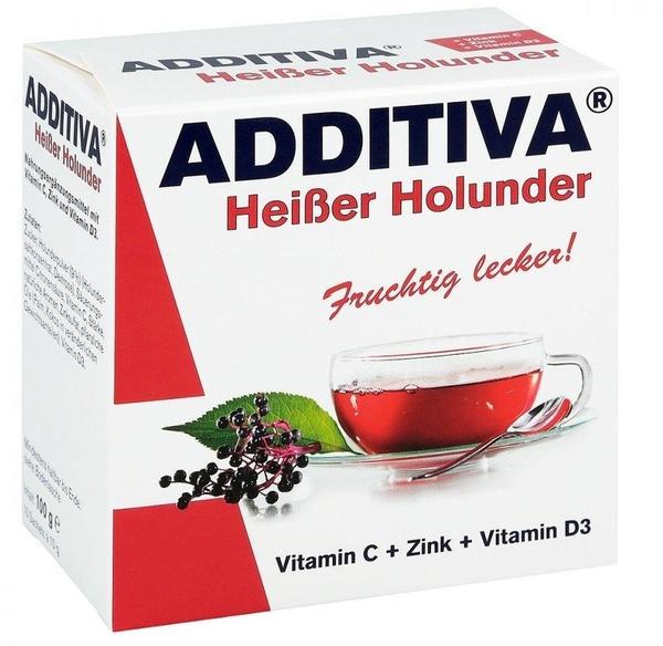 Dr. Scheffler ADDITIVA Heißer Holunder Pulver (10 x 12 g)