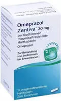 OMEPRAZOL Zentiva 20 mg 14 St