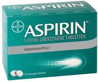 PZN-DE 10203626, Bayer Vital Aspirin 500 mg &Uuml;berzogene Tabletten, 40 St, Grundpreis:
