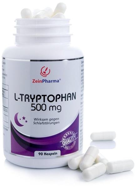 ZeinPharma L-Tryptophan 500 mg Kapseln (90 Stk.)