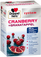 Doppelherz system Cranberry + Granatapfel 60 St