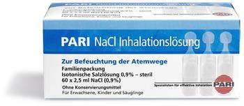 PARI NaCl Inhalationslösung Ampullen 60X2.5 ml