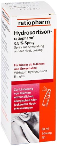 Hydrocortison 0,5% Spray (30 ml)