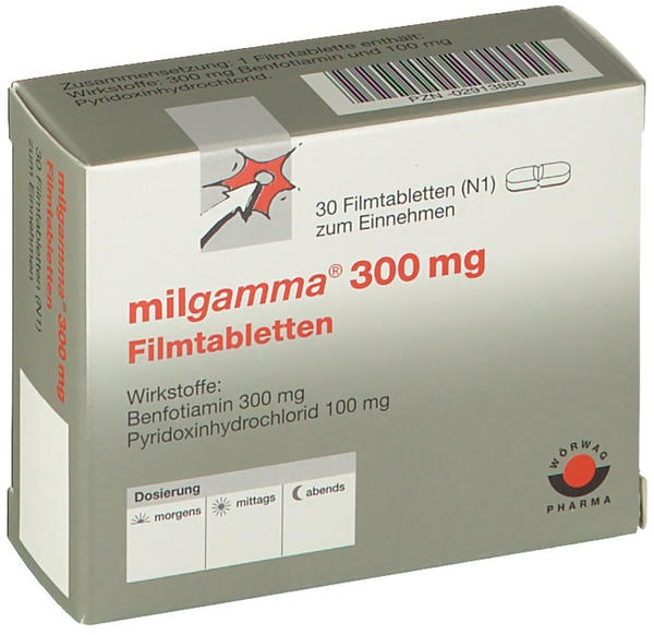 Milgamma 300mg Filmtabletten (30 Stk.)