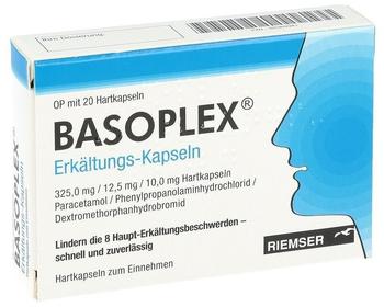 Carinopharm GmbH BASOPLEX Erkältungs-Kapseln 20 St