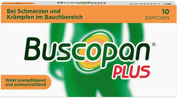 Buscopan Plus Suppositorien (10 Stk.)