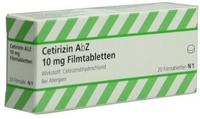 Cetirizin AbZ 10 mg Allergietabletten 20 St