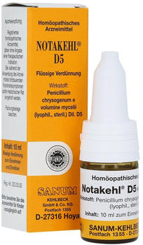 Sanum-Kehlbeck Notakehl D 5 Tropfen (10 ml)