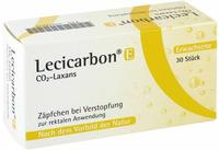 LECICARBON E CO2 LAXANS 30St Erwachsenen-Suppositorien PZN:4018818