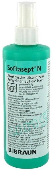 B. Braun Softasept N farblos Sprühflasche (250 ml)