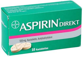 Aspirin Direkt Kautabletten (10 Stk.)