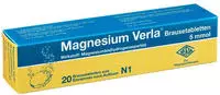 Magnesium Verla Brausetabletten 20 St