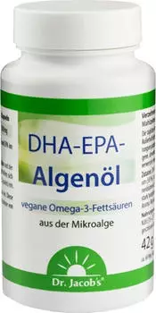 Dr. Jacobs DHA-EPA Algen&ouml;l Kapseln (60 Stk.)