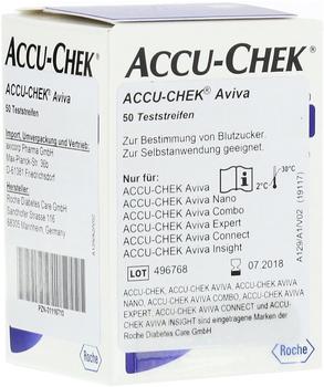Axicorp Pharma GmbH ACCU CHEK Aviva Teststreifen Plasma II