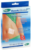 Duschpflaster 10x12 cm Transparentverban 5 St