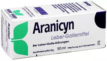 Weber & Weber Aranicyn Leber Gallemittel Tropfen (50 ml)