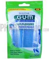 PZN-DE 11347652, Sunstar GUM EASY FLOSSERS Zahnseide Sticks 30 St, Grundpreis: &euro;