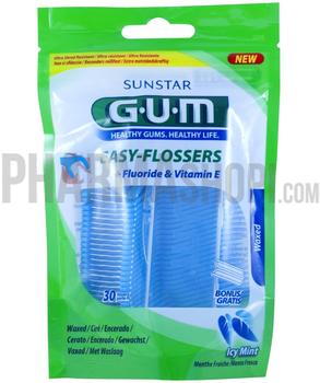 GUM Easy Flossers Zahnseide (30 Stk.)