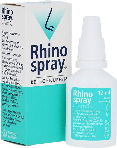 Boehringer Ingelheim Rhinospray (12 ml) Test TOP Angebote ab 4,34 € (Juli  2023)