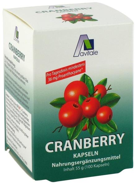 Avitale Cranberry Kapseln 400 mg (100 Stk.)