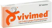 Dr Gerhard Mann Vivimed mit Coffein gegen Kopfschmerzen Tabletten 30 St