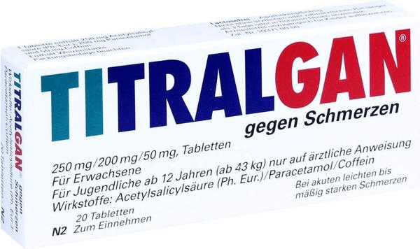 Titralgan Tabletten (20 Stk.)