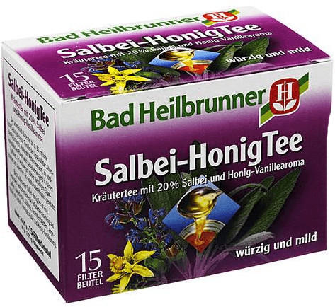 Bad Heilbrunner Salbei Honig Tee (15 Stk.) Test: ❤️ TOP Angebote ab 1,69 €  (Mai 2022) Testbericht.de