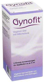Gynofit Vaginal Gel a. Bas. v. Milchsäure + Glycoge (6 x 5 ml)