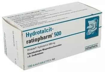 Hydrotalcit 500 Kautabletten (100 Stk.)