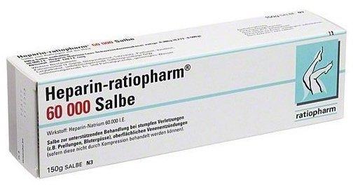 Heparin ratiopharm 60 000 Salbe (150 g)