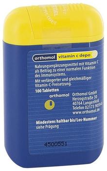 Orthomol Vitamin C Depot (100 Stk.)