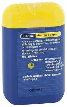Orthomol Vitamin C Depot (100 Stk.)